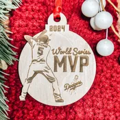 Freddie | 2024 WS MVP | Dodgers Christmas Ornament