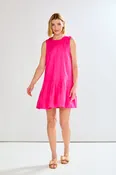 The Angelique Dress in Fuchsia