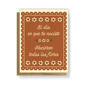 El Día en que tu Naciste Greeting Card