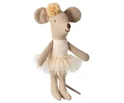 Ballerina Mouse, Little Sister (Off White)