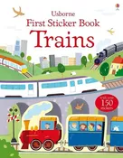 First Sticker Book Trains : Usborne