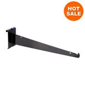 12" Gridwall Shelf Brackets with Lip – Universal Fit