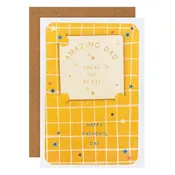 \’My Cuppa Tea\’ Orange & Keepsake Coaster For Dad Father\’s Day Card