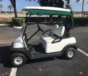 Club Car 2 Passenger Golf Cart White for Sale