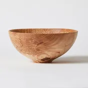 Ash Wood Bowl with Knot