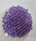Round AB Med Orchid 6mm – 100 pc