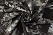 Abstract Brocade - Sage Gray / Black