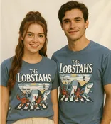 THE LOBSTAHS CAPE COD DENIM T-SHIRT