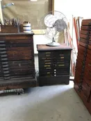 Hamilton Printers Type Cabinet — Brooksvale Artisans