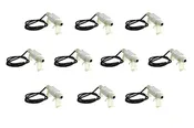 10 Pcs Quick Connect Power cord for the NeverFreeze Self Regulating Snow and Ice Melting Cable