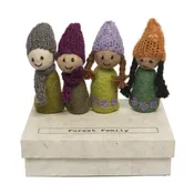 Finger Puppets - Forest Family