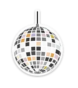 Disco Ball Vinyl Sticker