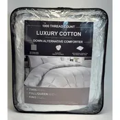 1000 thread count-Down Alternative Comforter -Twin Size