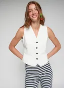 Agate Vest in Roma Knit