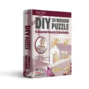 3D Wooden Puzzle Bundle Pack: Insects & Arachnids