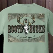 Boots And Bucks Comfort Colors Graphic Tee