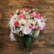 White and Blush Pinks