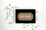 Fun Club - So Rad Greeting Card