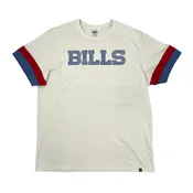 '47 Brand Bills Sandstone with Blue & Red Stripes Short Sleeve Shirt