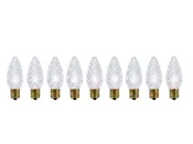 Led C9 Pure white bulb (25 count) 2026 New bulb