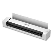 BROTHER DS- 740D Duplex Compact Mobile Document Scanner, 600 dpi Optical Resolution, 1- Sheet Duplex Auto Document Feeder