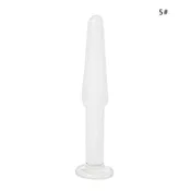 7 Styles Crystal Glass Plug Training Men