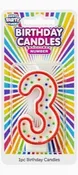 Birthday Number Candle by JFL Enterprises