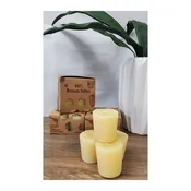 100% Beeswax Votives candles (Pack of 4)