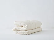 All Natural Latex Shikibuton Mattress - Wool Folding Futon Bed - 3 Inch - Medium Firm
