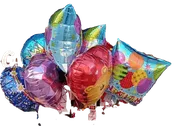 10 birthday Balloons bouquet