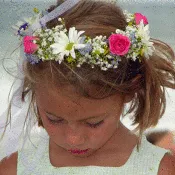Dainty Floral Crown