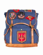 TOP GUN® CANVAS BACKPACK WITH PATCHES
