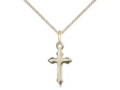 14kt Gold Cross Pendant