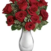 True Romance Bouquet with Red Roses