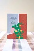 Another Year of Growth Bday Card