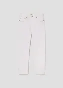 AGOLDE 90's Pinch Waist High Rise Straight In Marshmallow