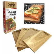 Good Cooking Grilling Planks – 4 Pack Combo