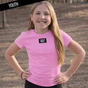 Lulu Mac Youth Kids Baby Doll Top in Bubblegum