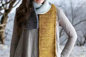 KC1024 Semi Charmed Merino Wool Scarf
