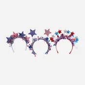 4th of July Headband - 3 Assorted