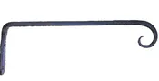 12" Straight Hanger Downturn Hook