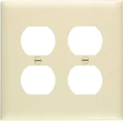 2 Duplex Wall Plate 2 Gang Ivy