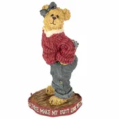 Boyds Bearstone Uneeda Biggersize Bear Tight Jeans Figurine 228441 - Vintage 2004 Warehouse Find