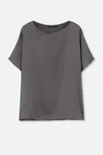 ALBA BLOUSE IN SILK CHARMEUSE