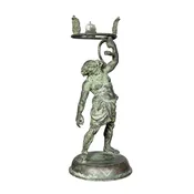 Neapolitan Grand Tour Bronze of Silenus After the Antique