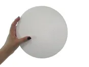 10" x 1" SMOOTH FOAM Craft Discs (12 Pack)