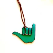 Colin Adrian Stained Glass Shaka Ornaments