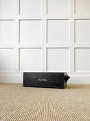Antique Black English Pine Tool Boxes or Coffee Tables With Iron Handles