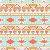 Art Gallery Tribal Study Aura in Knit