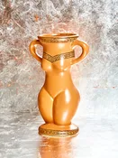 Botero Ceramic Candle